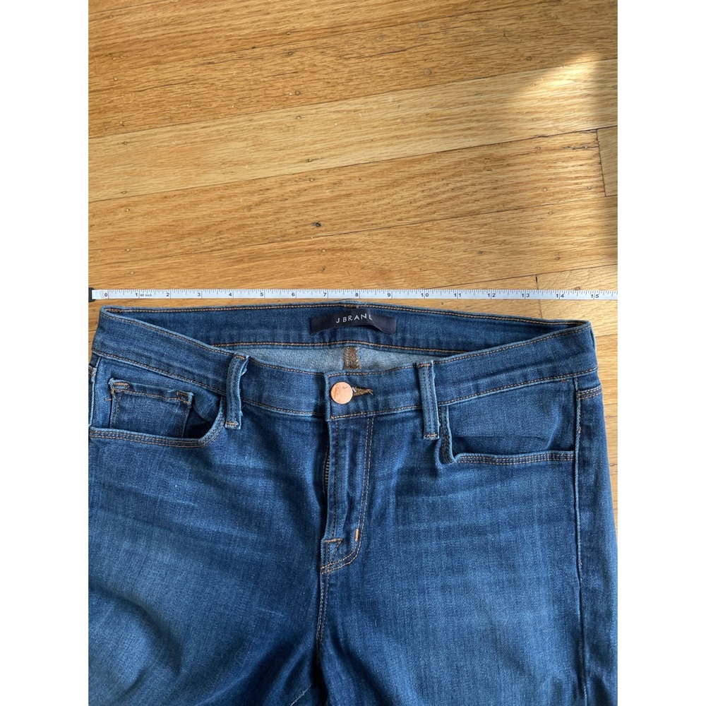 EUC - Mid-rise J Brand Skinny Leg Jeans in Storm - 29 - Picture 8 of 12